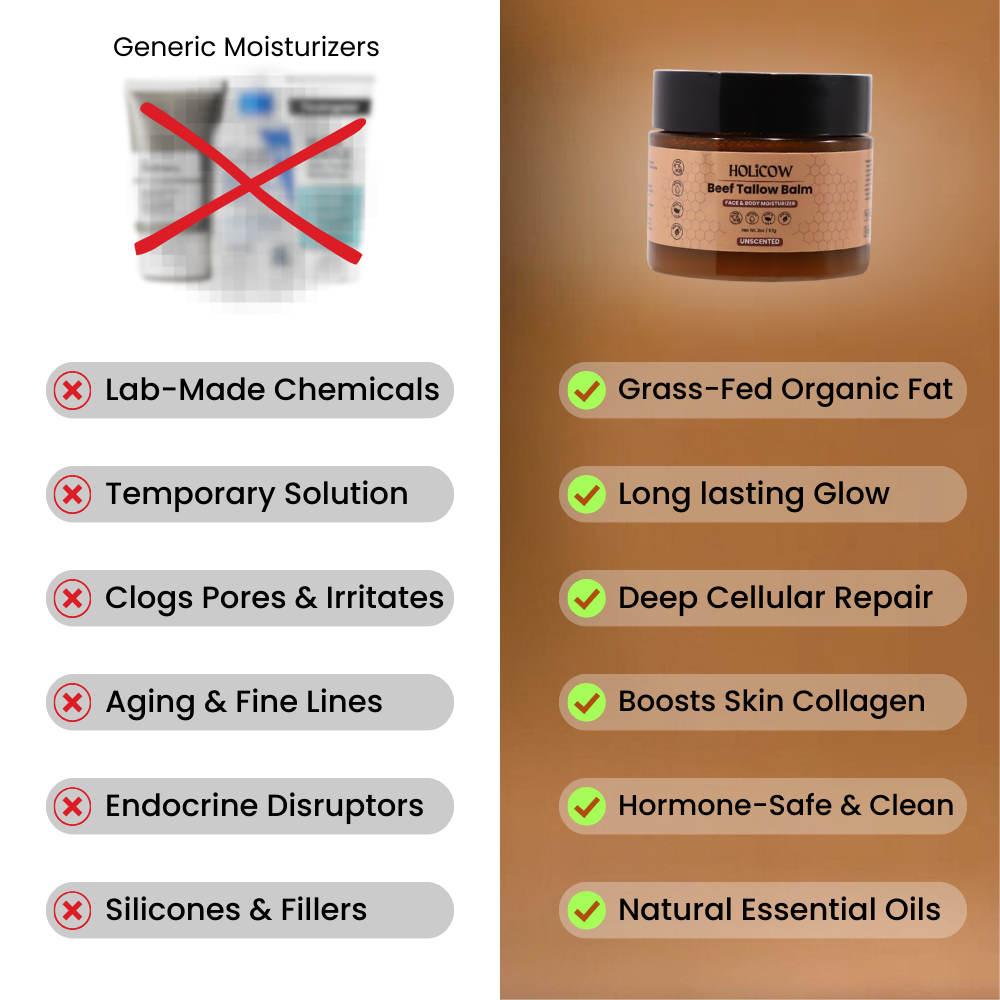 Organic Grass-Fed Beef Tallow Balm